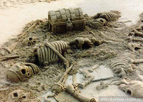 Грандиозные произведения скульптуры из песка