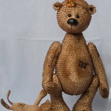 Мишка тедди Пипо, выкройка