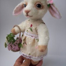 Овечка, выкройка игрушки Светланы Макаровой