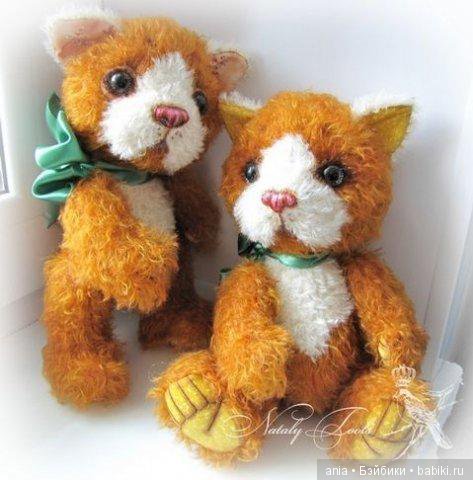 Выкройка игрушки, котенок от Наталья Толстыкиной
