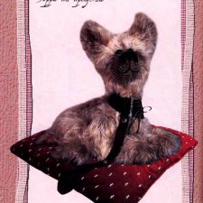 Щенок Терри - Автор выкройки игрушки Джемма Кадж