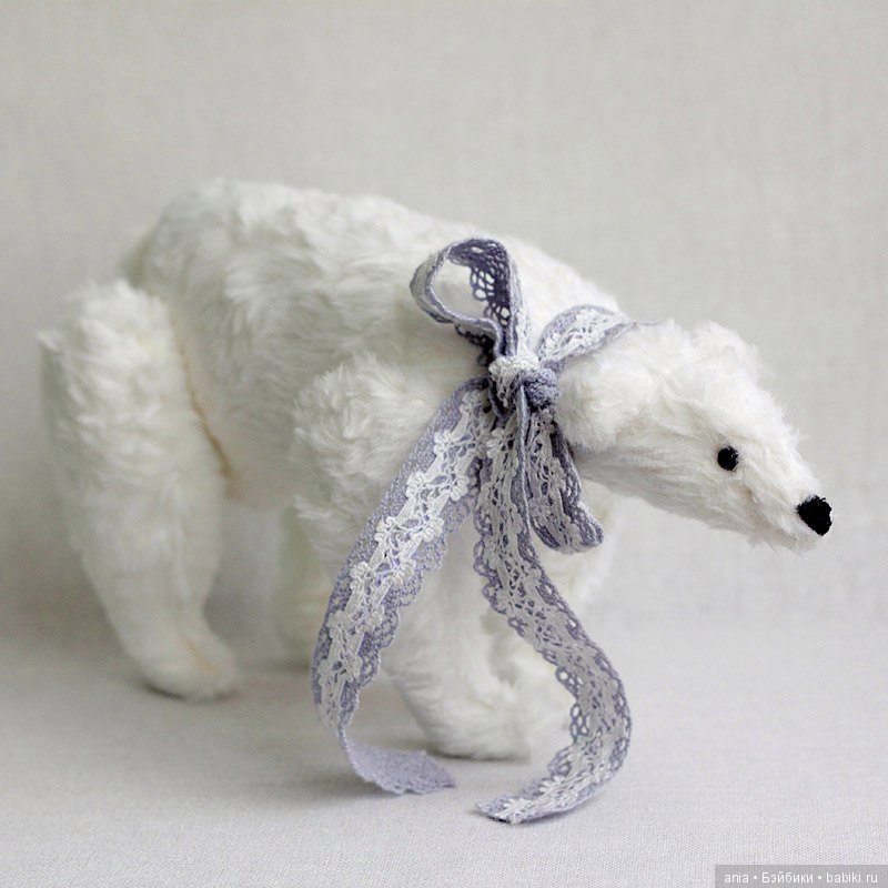 Выкройка белого медведя