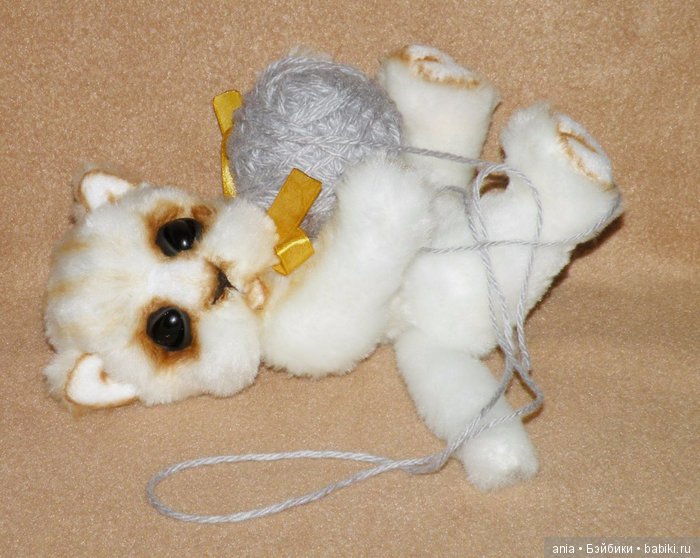 Котенок тедди, выкройка игрушки Светланы Калмыковой