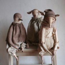 Авторская игрушка Марины Глебовой, cuckoodoll