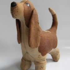 Выкройка текстильной игрушки - Собака