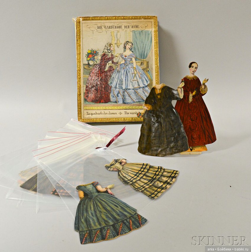 Антикварные бумажные куклы (фото 6)