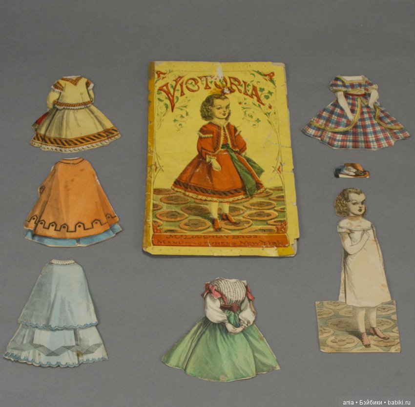 Антикварные бумажные куклы (фото 8)
