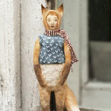 Ватные игрушки. Дети в костюмах зверей