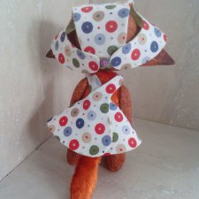 Выкройка платья для авторской игрушки