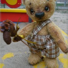 Выкройка мишки от автора Алены Елисеевой