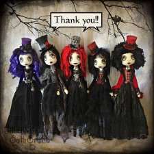 Авторские текстильные куклы Lilliput Loft