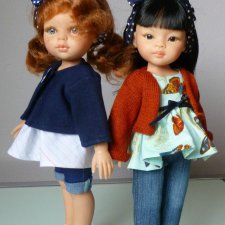 Туника и штанишки для кукол Паола Рейна