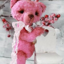 Мишка тедди с выкройкой от Сакович Натальи