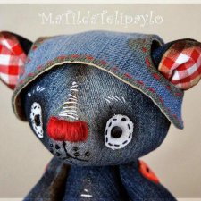 Выкройка мишки тедди