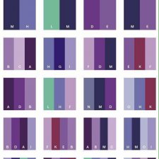 Сочетание цветов для вязания