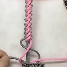 Как связать шнур