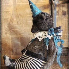 Выкройка винтажого мишки тедди в подарок от Татьяны Садовской