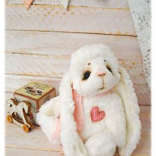 Зайка Неженка, авторская выкройка Натальи Кичевой