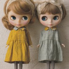 Выкройка платья для куклы Блайз