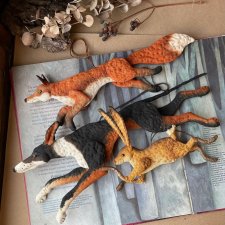 Текстильный животный мир от Марии Айткалиевой