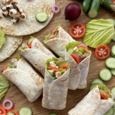 Миниатюрная шаверма из полимерной глины, размер 2 см от Лана Рин