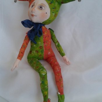 Арлекин - выкройка и мастер класс от Елены Диденко