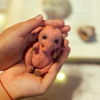 Слоник с выкройкой, автор  Тата Соколова