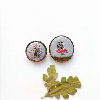 Ежики, грибочки и не только