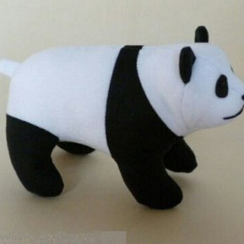 Панда с выкройкой