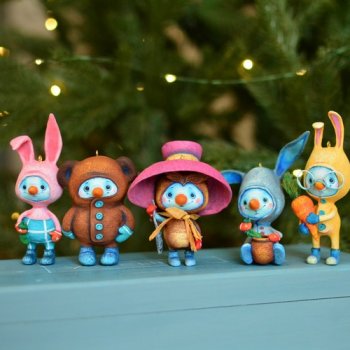 Елочные игрушки Марины Малько