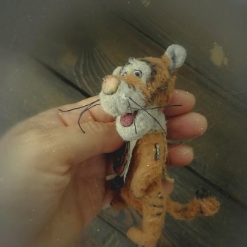 Тигра с выкройкой от Татьяны Савеловой