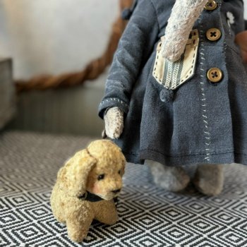 Авторская выкройка собаки Елены Кукузей