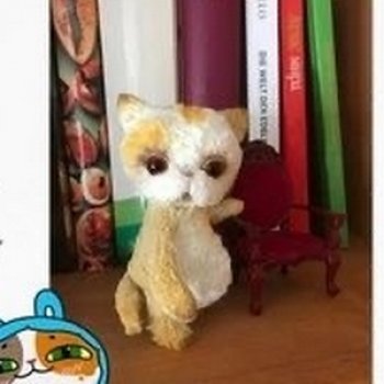 Выкройка кота от Нины Фельк