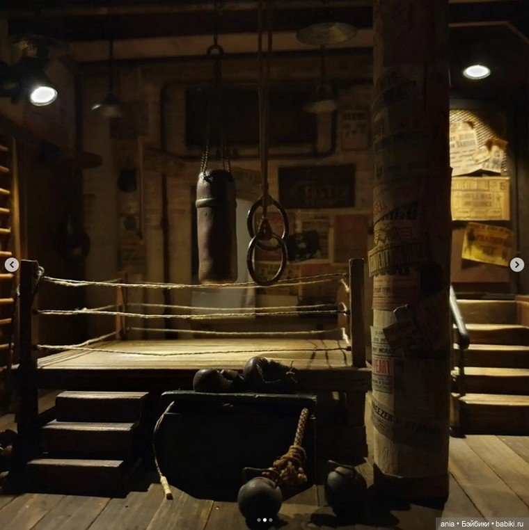 Боксерский зал в 1:12: суровая эстетика и магия деталей от Кэтрин (фото 2)