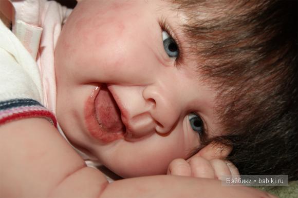 Моя толстушка хохотушка - кукла реборн из молда Nala от Sandy Faber