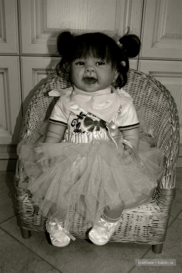 Моя толстушка хохотушка - кукла реборн из молда Nala от Sandy Faber