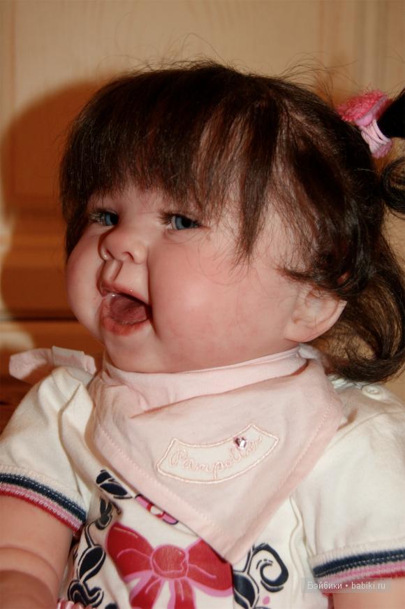 Моя толстушка хохотушка - кукла реборн из молда Nala от Sandy Faber