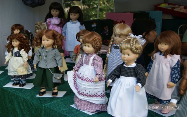 Выставка-продажа коллекционных кукол в Шпреевальде (Spreewald)