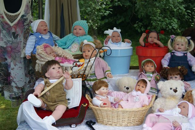Выставка-продажа кукол в Шпреевальде (Spreewald)