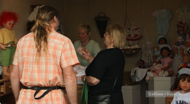 Выставка-продажа кукол в Шпреевальде (Spreewald)