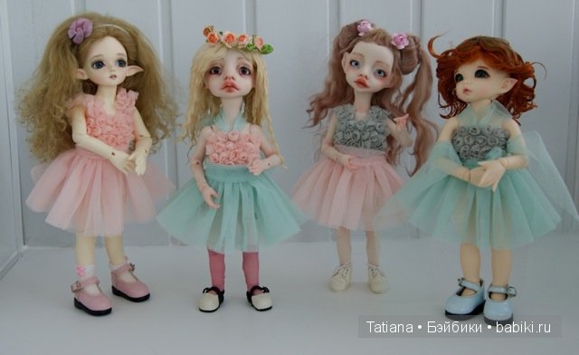 Коллекция "Зефир" — Одежда и обувь для кукол BJD (БЖД): 1/3