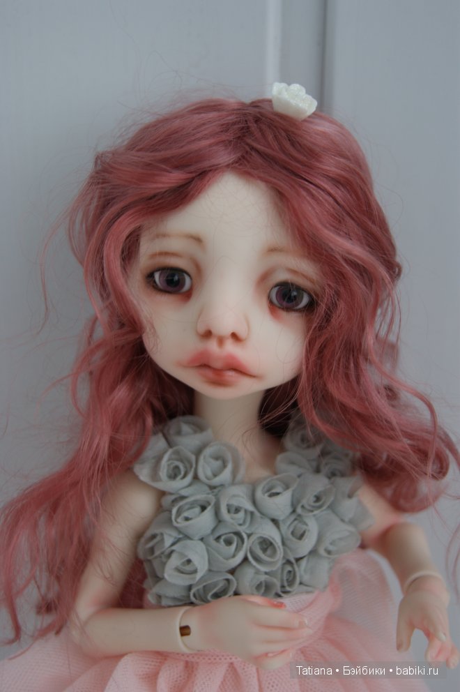 Новые кукольные парики лавандовое настроение (фото 3)