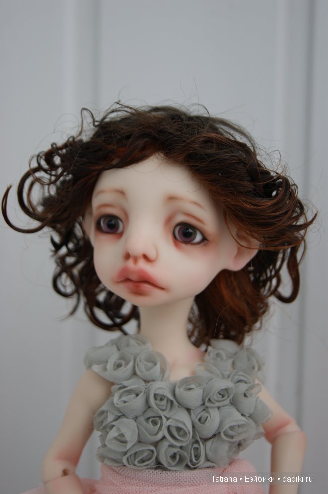 Новые кукольные парики лавандовое настроение