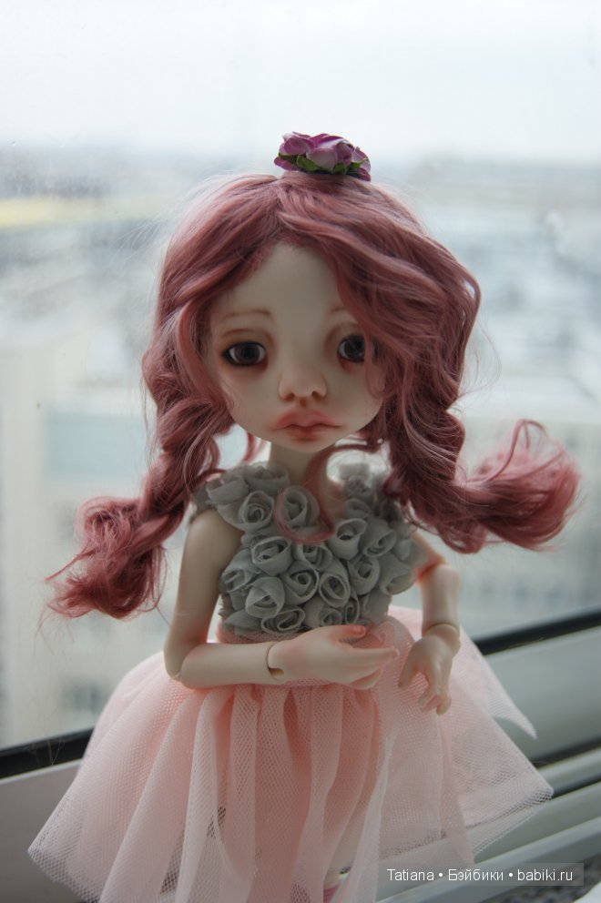 Новые кукольные парики лавандовое настроение