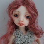 Новые кукольные парики лавандовое настроение