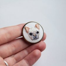 Удивительная мини вышивка собак и кошек Eira Teufel