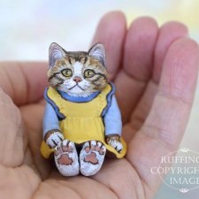 Прелестные котики, авторские игрушки Max Bailey