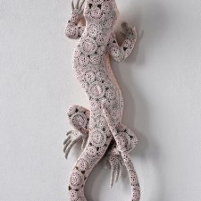 Кружевные скульптуры животных и насекомых от португальской мастерицы