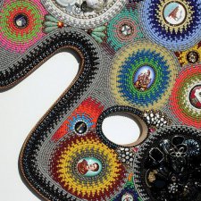 Бисерные скульптуры Джэн Хулинг Jan Huling