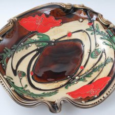 Керамический сюр от Carol Long Pottery